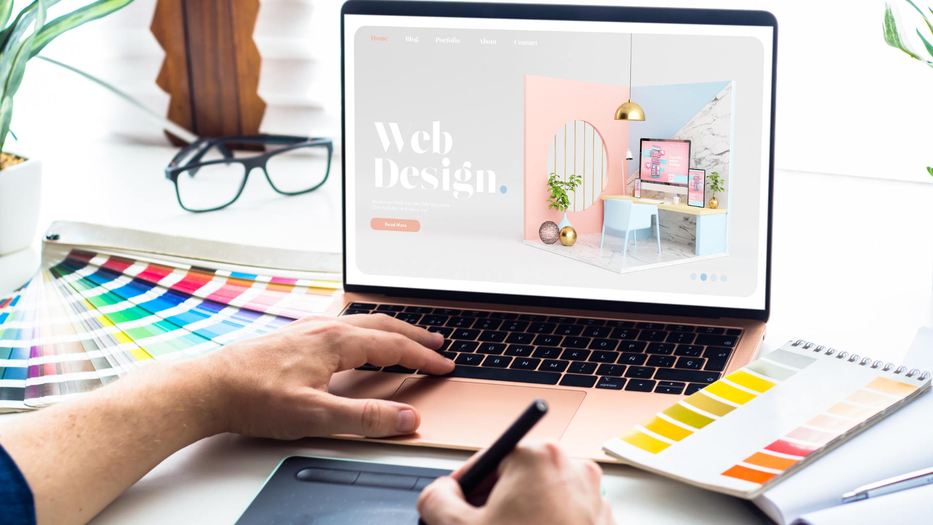 modern website design