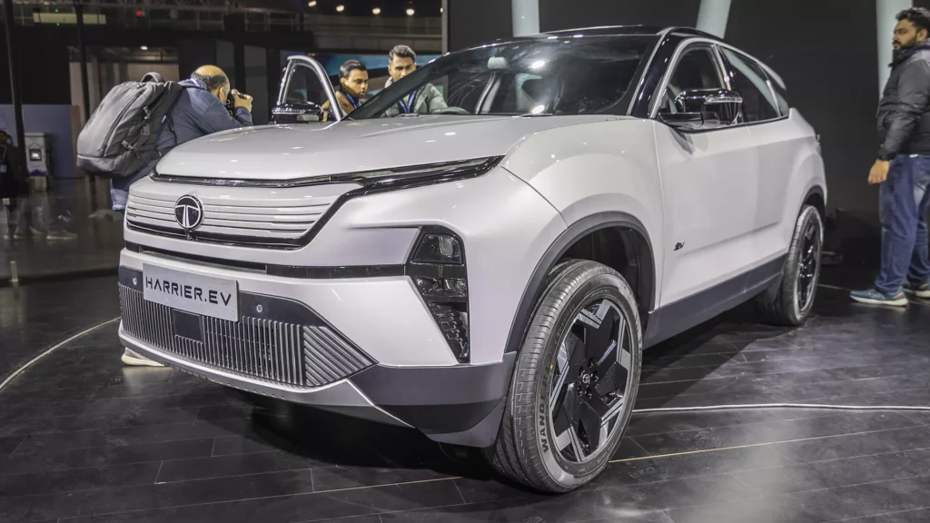 tata harrier ev suv