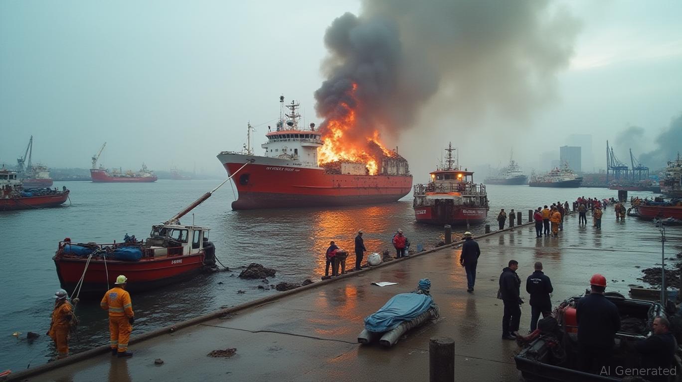 Cargo Ship Explosion